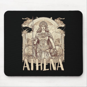 Die griechische Mythologie_ Athena die Göttin der Mousepad