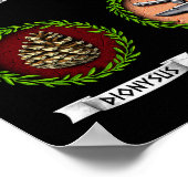 Die griechische Mythologie gibt Symbole Poster (Ecke)