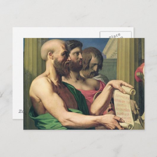 Die griechischen Tragedier Postkarte (Vorne/Hinten)