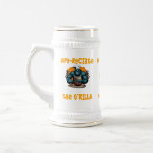 Die G'rilla Master GRILLEN Griller Fun Pun schätze Bierglas (Links)