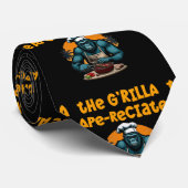 Die G'rilla Master GRILLEN Griller Fun Pun schätze Krawatte (Gerollt)
