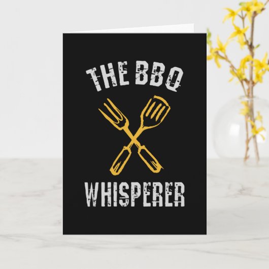 Die GRILLEN Whisperer Karte (Gelbe Blume)