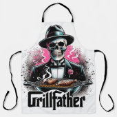 Die Grillfather-Schürze Schürze (Vorderseite)