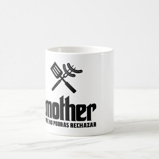 Die Grillmutter Kaffeetasse (Mittel)