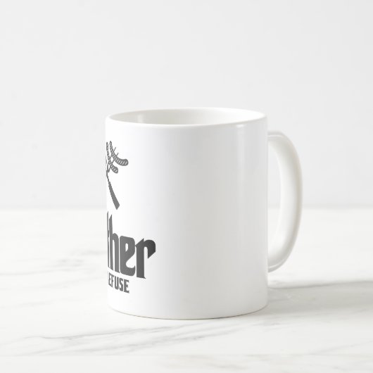 Die Grillmutter Kaffeetasse (VorderseiteRechts)