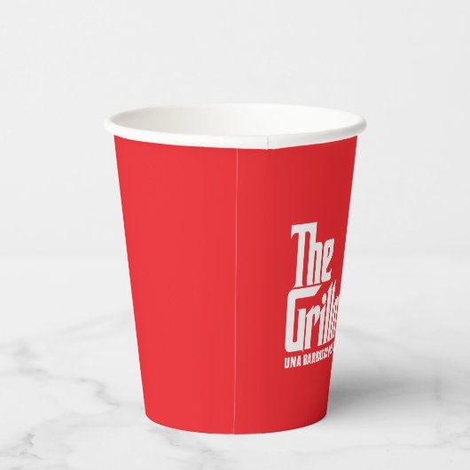 Die Grillmutter Pappbecher (Rechts)