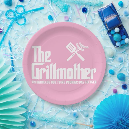 Die Grillmutter Pappteller (Party)
