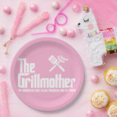 Die Grillmutter Pappteller (Party)
