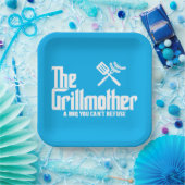 Die Grillmutter Pappteller (Party)