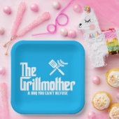 Die Grillmutter Pappteller (Party)