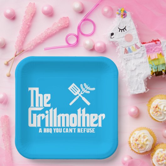 Die Grillmutter Pappteller (Party)