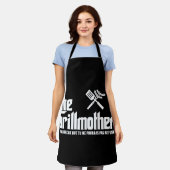 Die Grillmutter Schürze (Getragen)