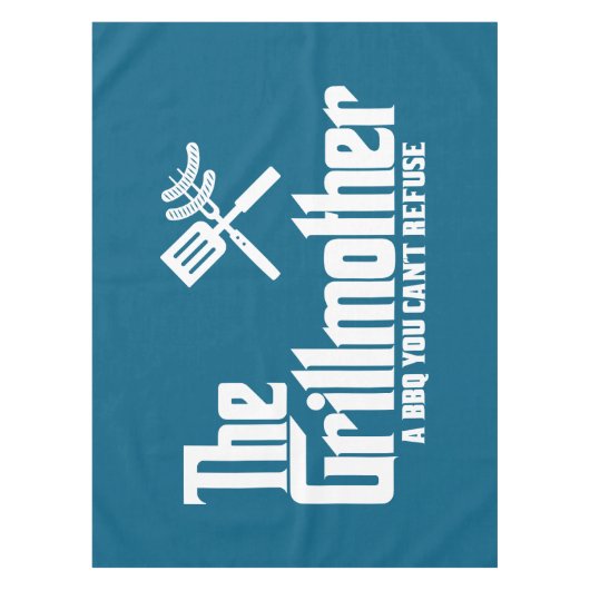 Die Grillmutter Tischdecke (Vorderseite)