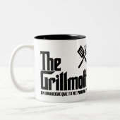 Die Grillmutter Zweifarbige Tasse (Links)