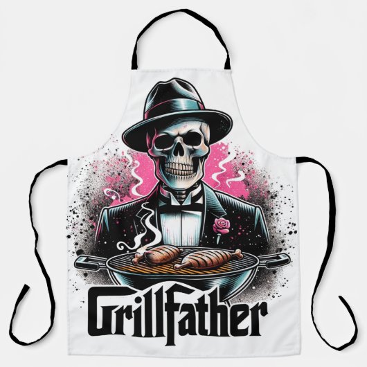Die Grillpater-Schürze Schürze (Vorderseite)