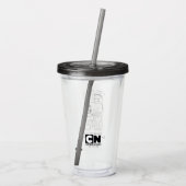 Die grimmigen Abenteuer von Billy & Mandy - Das En Acryltrinkbecher (Rückseite)