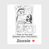 Die grimmigen Abenteuer von Billy & Mandy - Das En Aufkleber (Blatt)