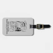 Die grimmigen Abenteuer von Billy & Mandy - Das En Gepäckanhänger (Vorderseite horizontal)