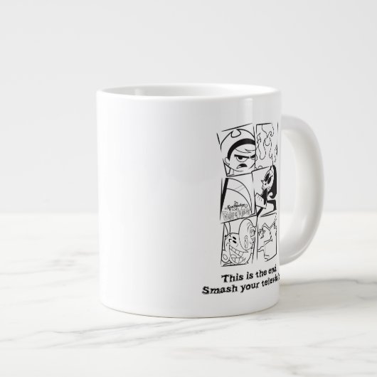 Die grimmigen Abenteuer von Billy & Mandy - Das En Jumbo-Tasse (Vorderseite Rechts)
