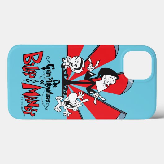 Die grimmigen Abenteuer von Billy & Mandy Scythes Case-Mate iPhone Hülle (Rückseite (Horizontal))