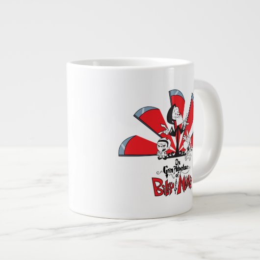 Die grimmigen Abenteuer von Billy & Mandy Scythes Jumbo-Tasse (Vorderseite Rechts)