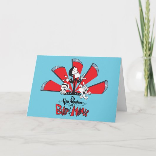 Die grimmigen Abenteuer von Billy & Mandy Scythes  Karte (Vorderseite)