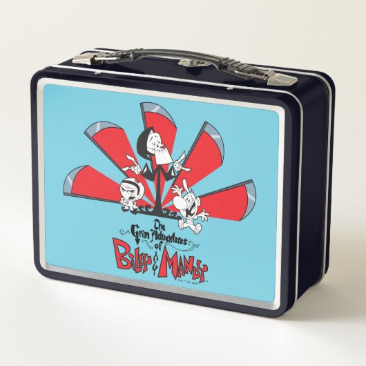 Die grimmigen Abenteuer von Billy & Mandy Scythes  Metall Brotdose (Rückseite)