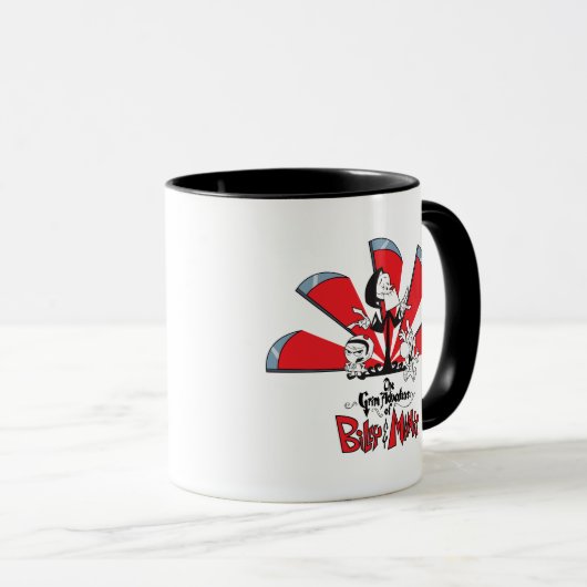Die grimmigen Abenteuer von Billy & Mandy Scythes  Tasse (VorderseiteRechts)