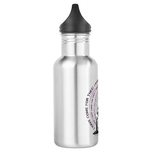 Die grimmigen Abenteuer von Billy & Mandy - Sensen Edelstahlflasche (Links)