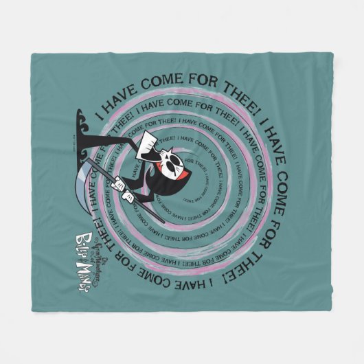 Die grimmigen Abenteuer von Billy & Mandy - Sensen Fleecedecke (Vorderseite (Horizontal))