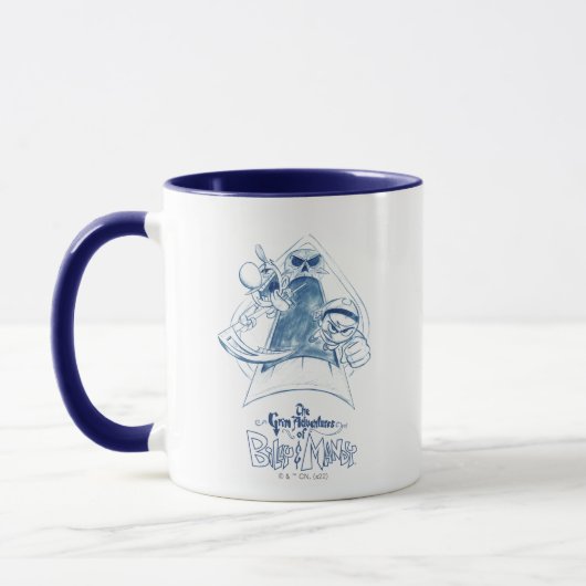 Die grimmigen Abenteuer von Billy & Mandy Sketch A Tasse (Links)