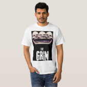 Die Grin - Creepy Multi-Face-Illustration T-Shirt (Vorne ganz)