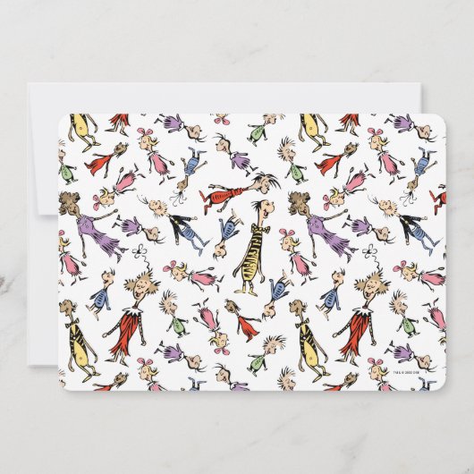 Die Grinch Chalkboard 1. Geburtstag (Rückseite)