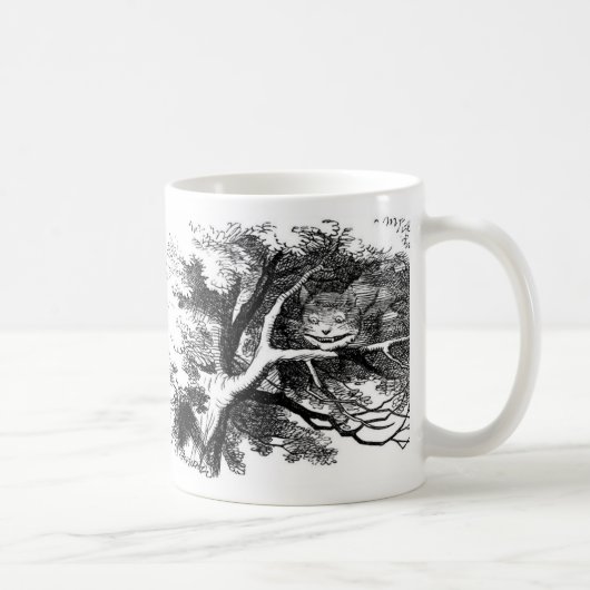 Die Grinsekatze Kaffeetasse (Rechts)