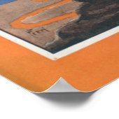 Die Grizzlybären-Rag Poster (Ecke)