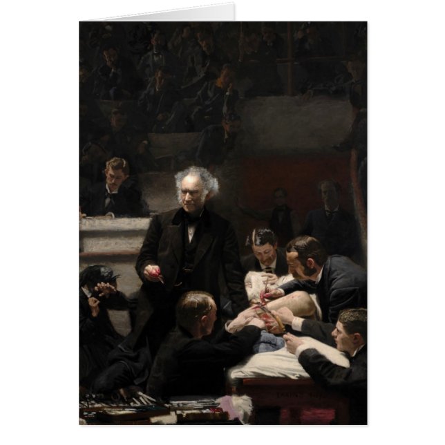 Die grobe Klinik durch Thomas Eakins (Vorne)