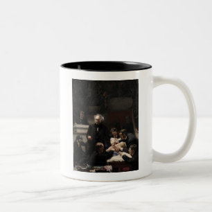 Die grobe Klinik durch Thomas Eakins Zweifarbige Tasse