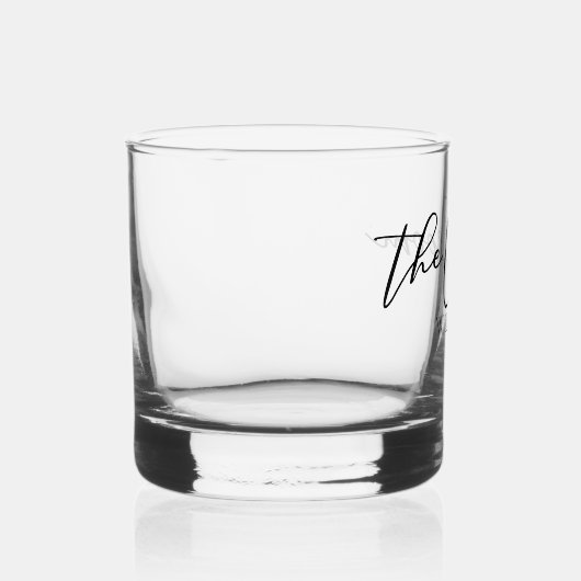 Die Groom angepasste Bachelor-Party-Hochzeit Whiskyglas (Rechts)