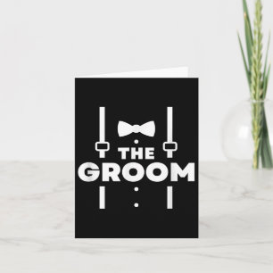 Die Groom-Bachelor-Party Karte