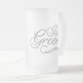 Die Groom Honeymoon Tasse Silver (VorderseiteRechts)