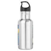 Die Groove 2-Wasserflasche ist groß Edelstahlflasche (Rückseite)