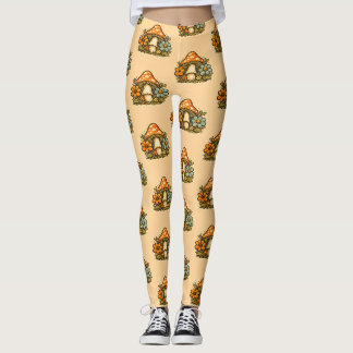 Die Groovy Dream Shack: Pilz-Leggings Leggings
