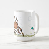 die groovy Seespinne Kaffeetasse (VorderseiteRechts)