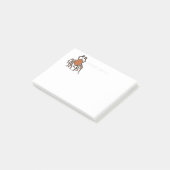 die groovy Seespinne Post-it Klebezettel (angewinkelt)