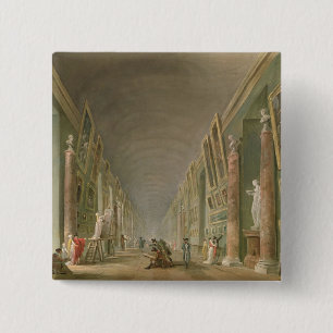 Die großartige Galerie des Louvre Button