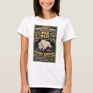 Die großartige "Pawnee Bill" zeigt, Vintages Zirku T-Shirt