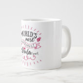 Die großartigste Doula aller Zeiten. Jumbo-Tasse. Jumbo-Tasse (Vorderseite Rechts)