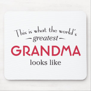 Die großartigste Oma der Welt Mousepad