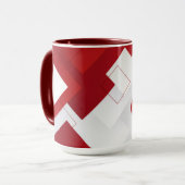 Die große „A“ Combo-Tasse Tasse (Vorderseite Links)