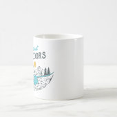 Die große Außenanlage 2 Kaffeetasse (Mittel)